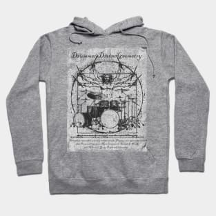 Cool Tees Da Vinci Drums Perfect Drummer Hoodie